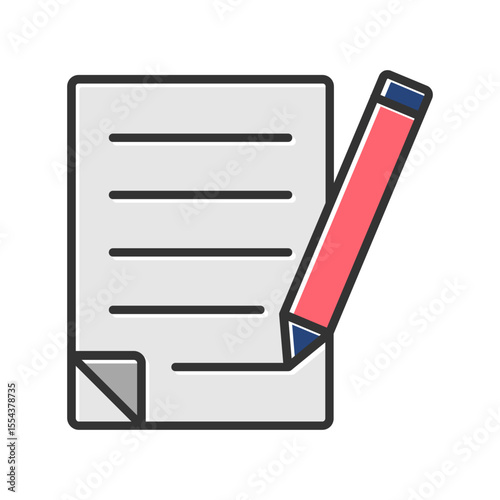 Contract Vector Icon