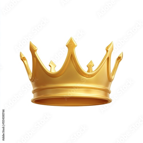 Very simple golden crown