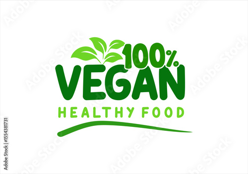 Vegan icon and emblem sign bio ecology organic logo tag collection