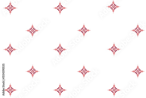 Thai luxury pattern vector, blue background, Thai pattern elements, Thai fabric patter.