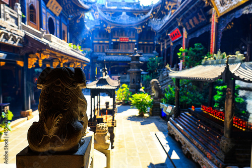 Bild auf Leinwand Luohan temple in Chongqing