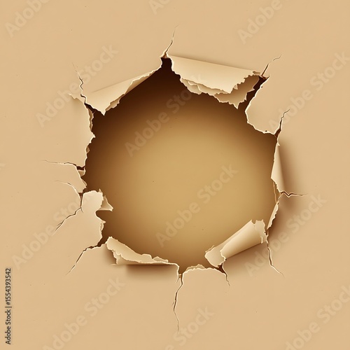 Beautiful kraft paper with space for text. Pattern. Popular background for design.