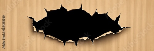 Beautiful kraft paper with space for text. Pattern. Popular background for design.