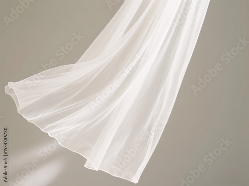 white curtains