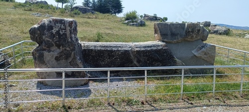 The Capital of Hittites Hattusas ruins in Corum, Turkey