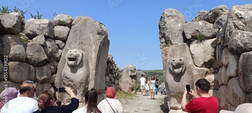 The Capital of Hittites Hattusas ruins in Corum, Turkey