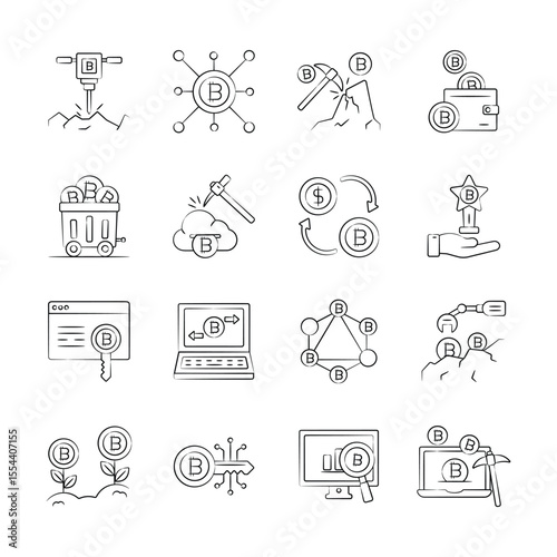 Get a glimpse of our hand drawn collection of bitcoin trading
