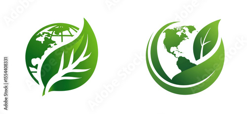 Sustainable practices promoting environmental awareness global impact infographic green educational cut out set png