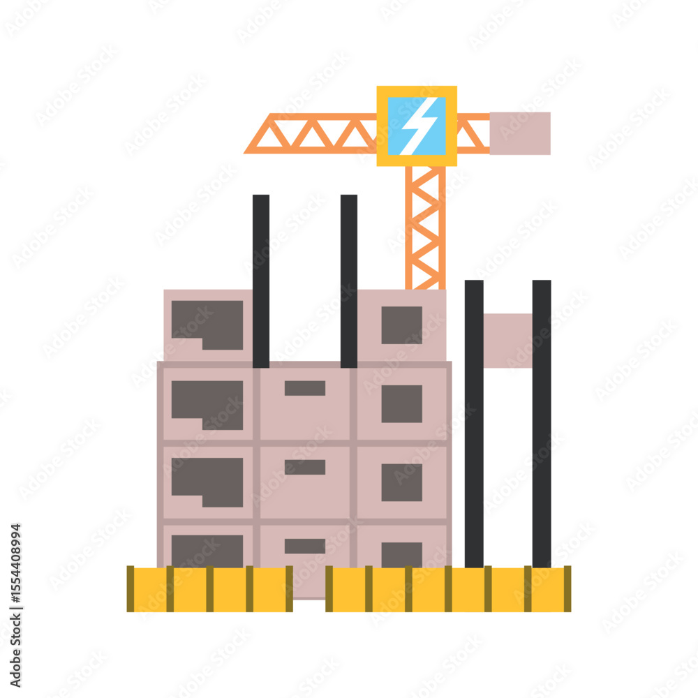 Obraz premium Construction Building