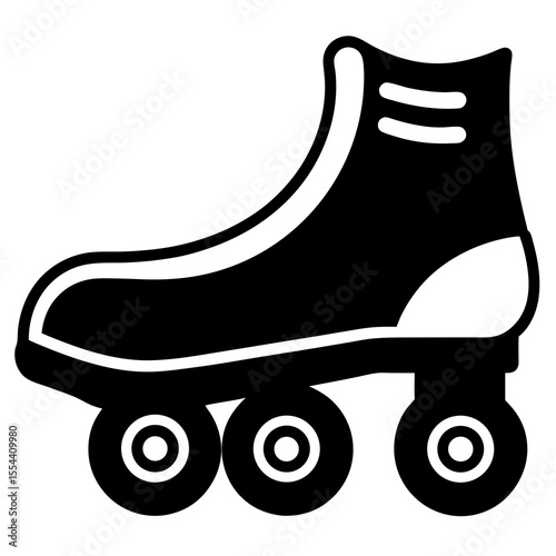 roller skates isolated on white background