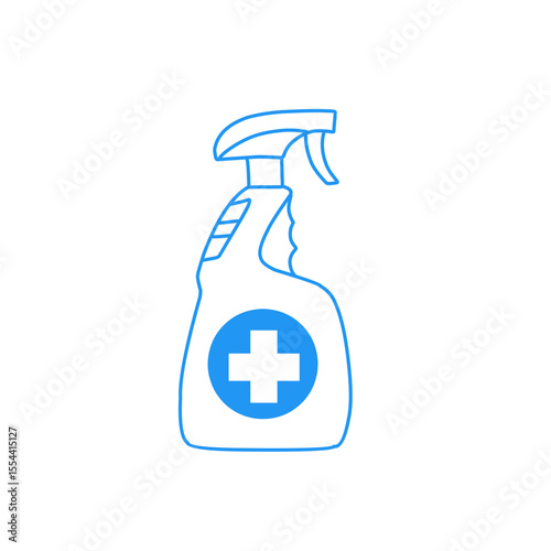 disinfectant spray bottle icon