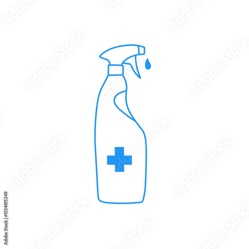 disinfectant spray bottle icon