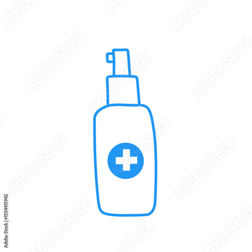 disinfectant spray bottle icon
