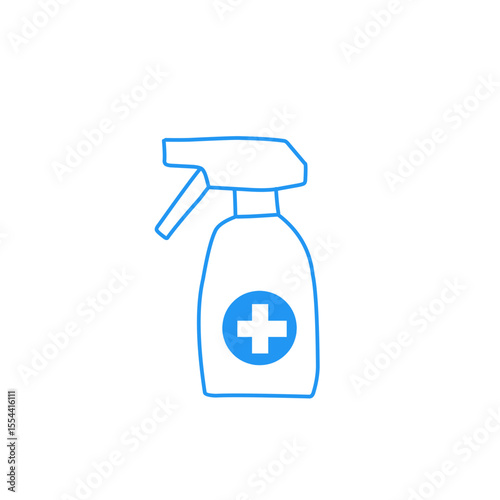 disinfectant spray bottle icon