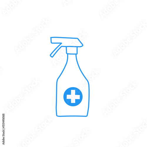 disinfectant spray bottle icon
