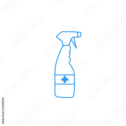 disinfectant spray bottle icon