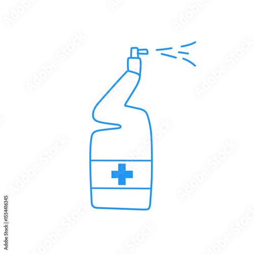 disinfectant spray bottle icon