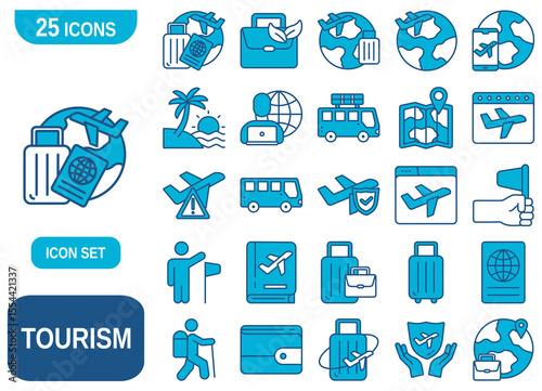 A set of 25 icons representing various hobbies and interests. Ideal for use in web design, apps, presentations, and other creative projects.