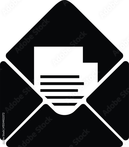 mail envelope icon, e mail icon