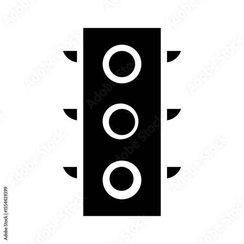 Traffic Lights Glyph Icon
