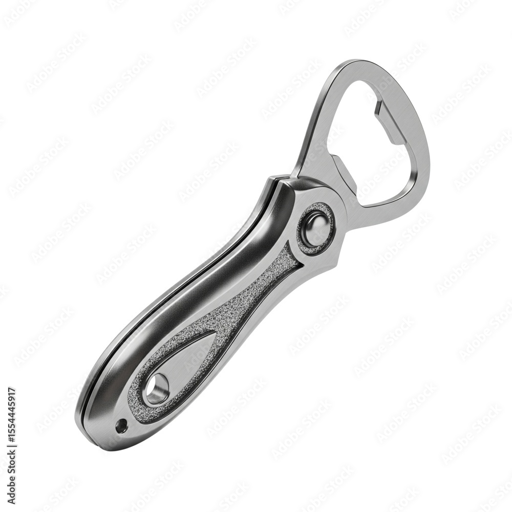 Obraz premium Bottle opener isolated on white background