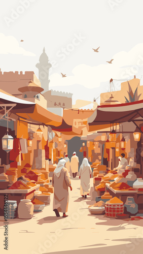 Marketplace Scene