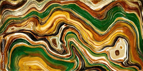 Abstract geological patterns in earth tone colors