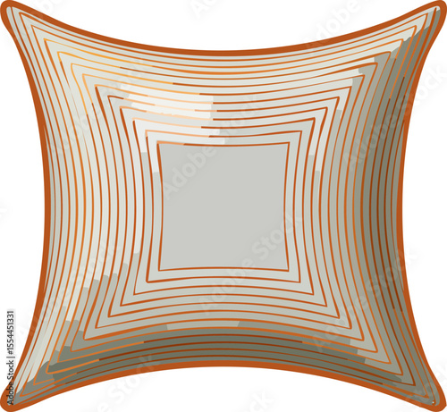 vector illustration of an empty frame on white