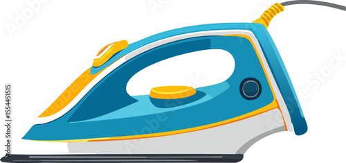 vector illustration of an electric kettle