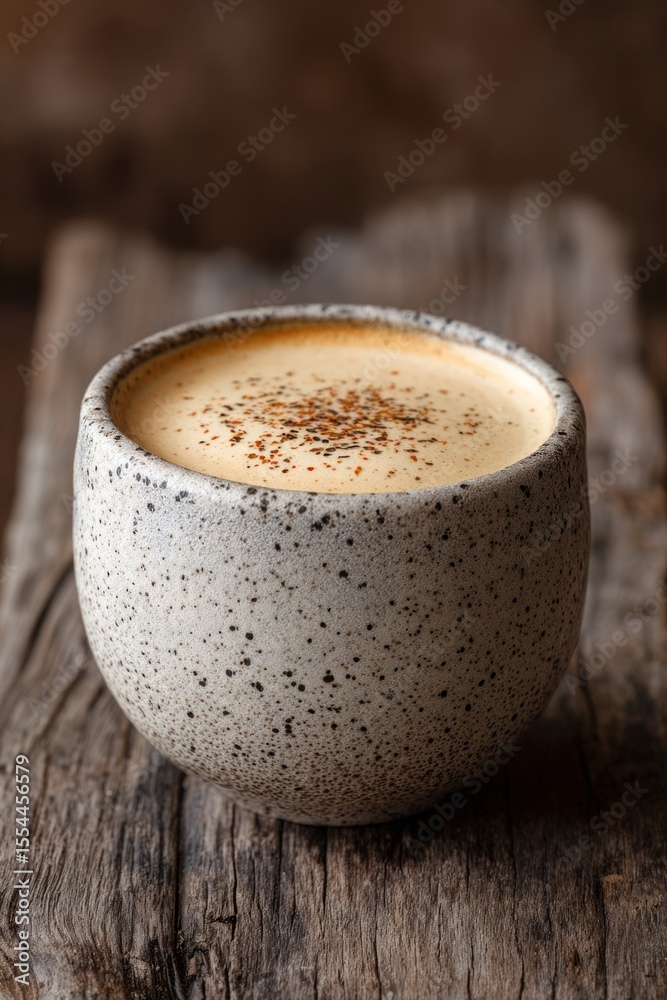 Obraz premium Tasty hot autumn drink, seasonal drink, cozy autumn, realistic photo