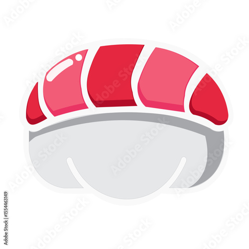 Icon sushi vector illustration