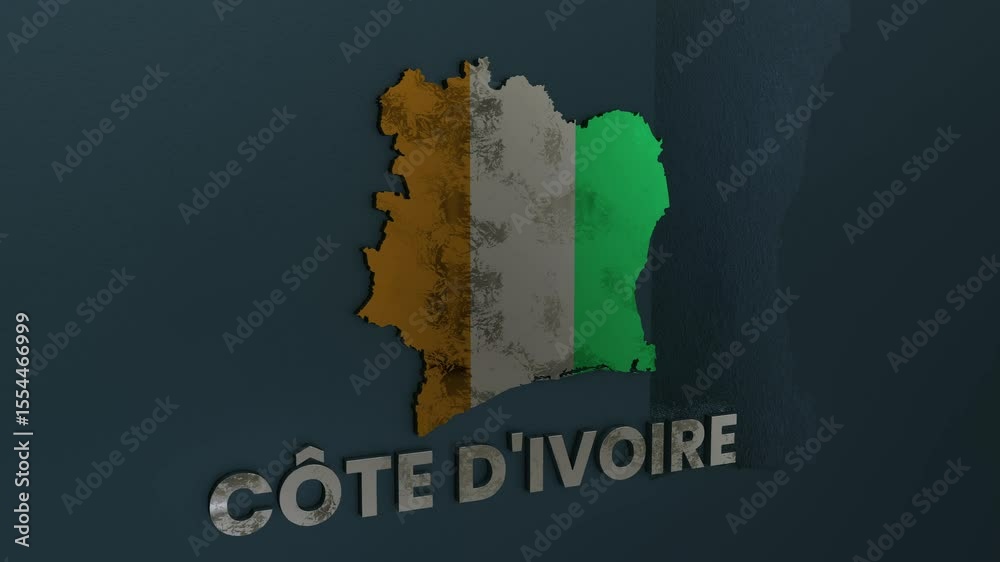 Ivory Coast Map