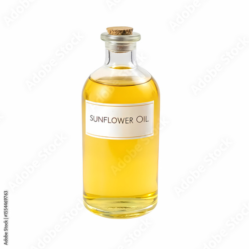 Clear Glass Bottle of Copal Resin: Aromatic, Golden Liquid