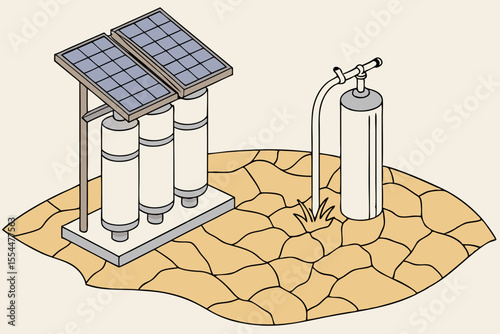Personal Solar-Powered Desalination System