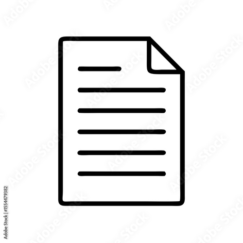 document paper file icon design