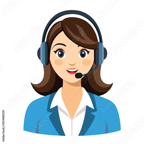 professional-female-customer-service-rep-with-head.eps