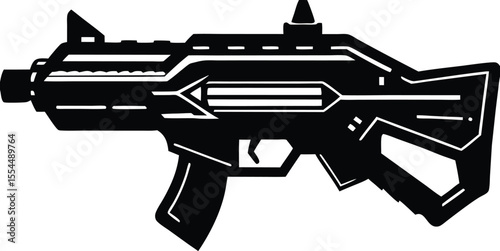 Silhouette of a Plasma Rifle