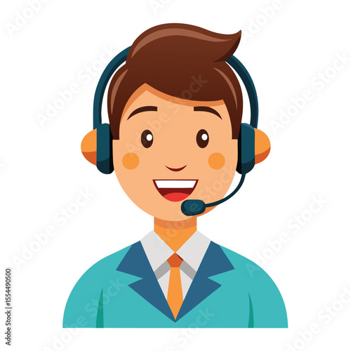 call-center-worker-wearing-headset--cheerful-expre.eps