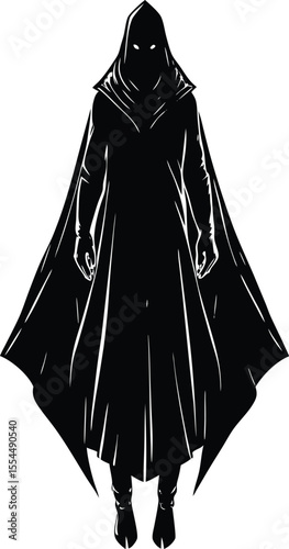 Silhouette of a Stealth Cloak User
