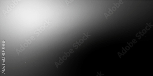 Smooth black and white gradient abstract background design
