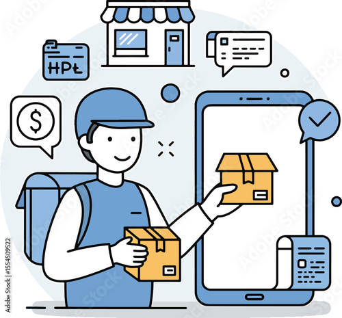Fast and Reliable Delivery Service Online Order Tracking and Delivery