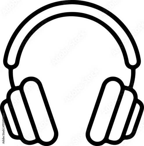 headphones icon vector illustration