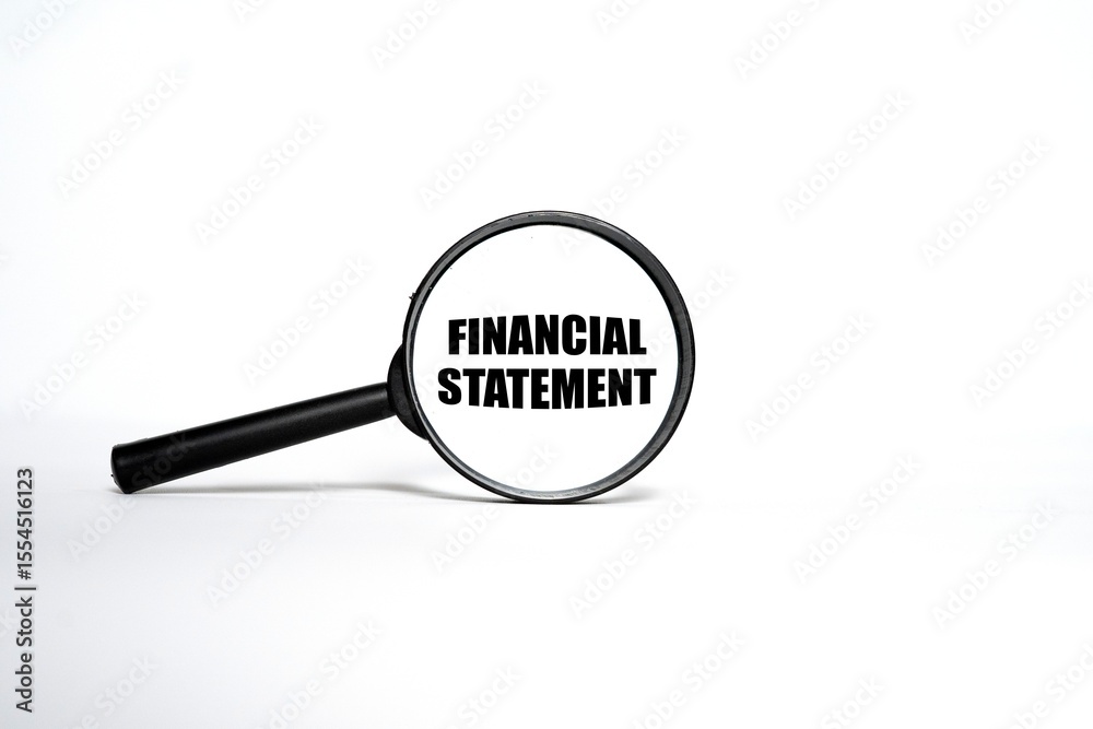 A magnifying lens highlighting the text A magnifying lens highlighting the text