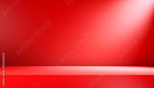Red Studio Backdrop: A vibrant and versatile background for product displays, portraits, and creative compositions.