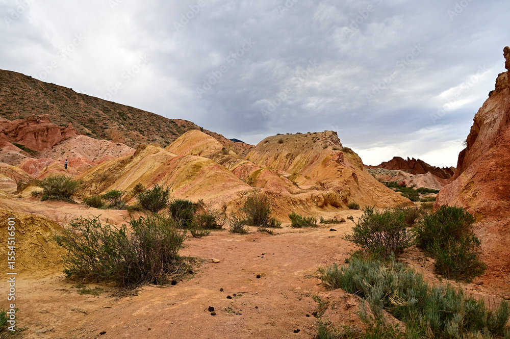 Fototapeta premium Fairy Tale Canyon in Kirgistan