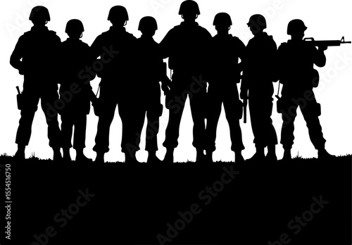 Mountain Biker Jump Silhouette - Extreme Sport Vector