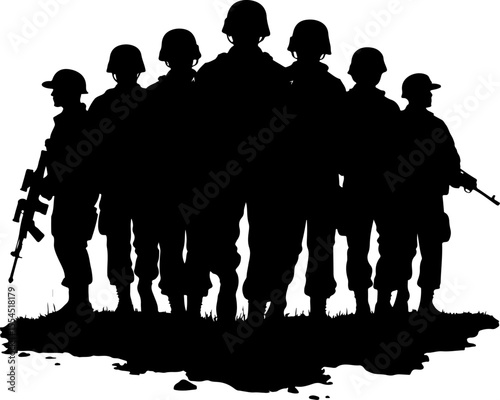soldiers, military, army, advance, uphill, climb, 
