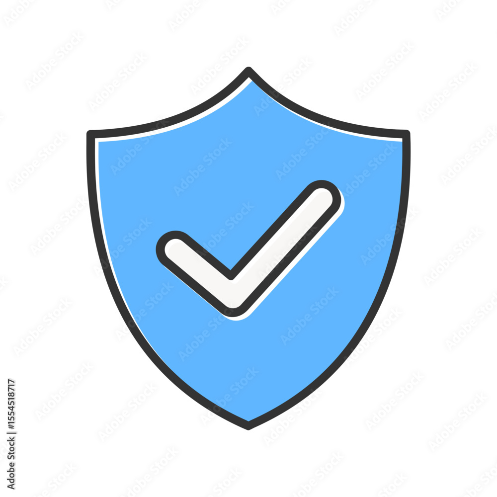 Shield Vector Icon Shield Vector Icon