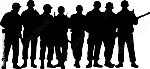 soldiers, military, army, advance, uphill, climb, 