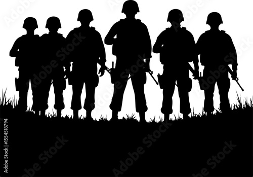 soldiers, military, army, advance, uphill, climb, 